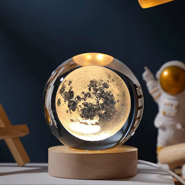 Cristal Lune lampe