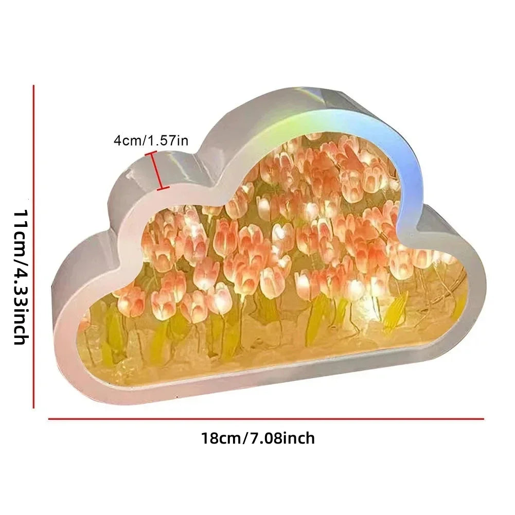 Veilleuse Tulipe en Nuage